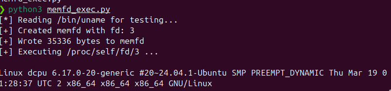 linux-maldev-fileless-execution-memfd-create